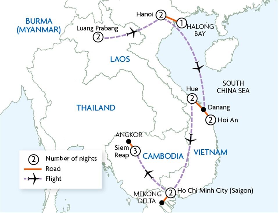 Highlights Of Indochina Tour Trailfinders